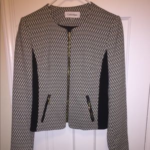 Calvin Klein Women’s jacquard jacket